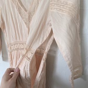 The dress was from the vintage side of Free People.